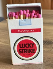 VINTAGE LUCKY STRIKE MATCHBOX