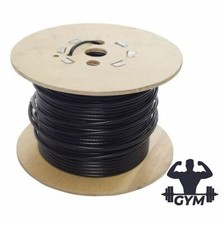 3mm - 4mm GYM CABLE BLACK