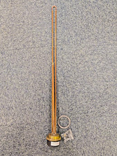 Thermtec C36/AN 36" Copper Immersion Heater with Thermostat and Safety Cut-Out