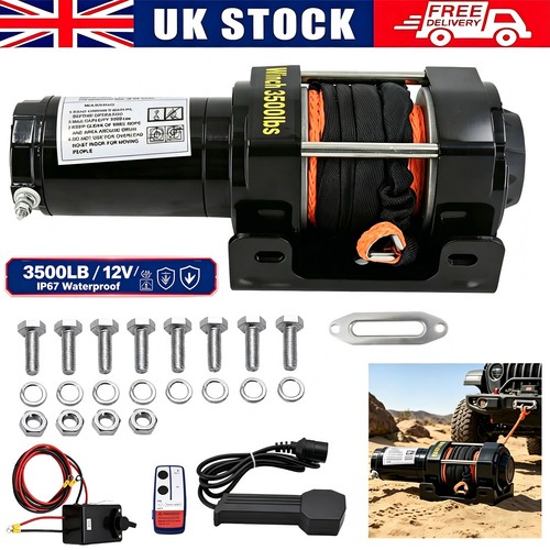 Electric car winch 12v - winch,