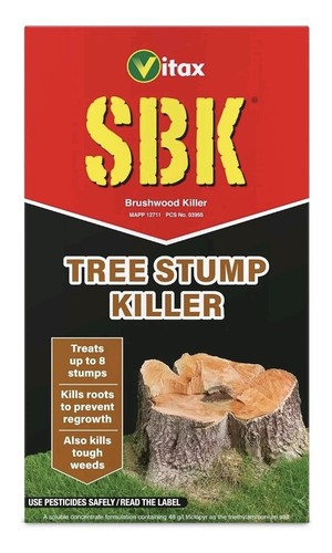 Sbk tree stump killer - stump, kills