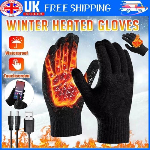 Electric heated gloves usb - gloves,