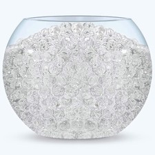 16 PACKS CLEAR WATER BEADS SOIL CRYSTAL GEL BALL PARTY WEDDING VASE FILLER