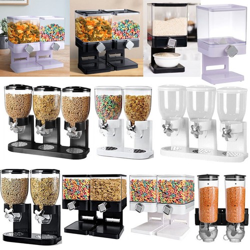 Triple double cereal dispenser - double,