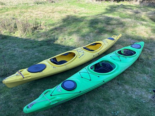 Yellow wavesport horizon kayak - wavesport,