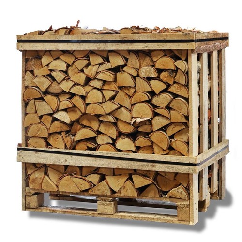 Kiln dried birch logs - dried,