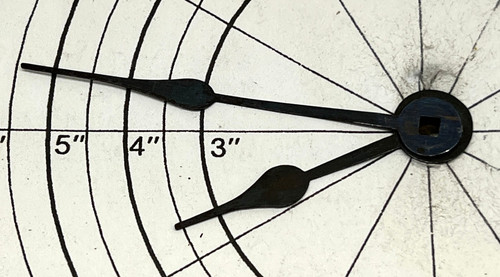 Antique dial seth - antique, 1/2"