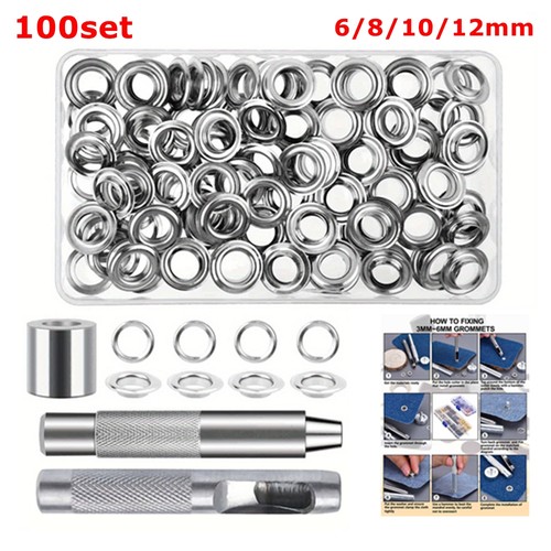 100set eyelets grommet - grommet, washer