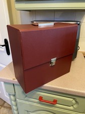Vintage Record Carry Storage