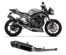 Exhaust Arrow Veloce Alu Black