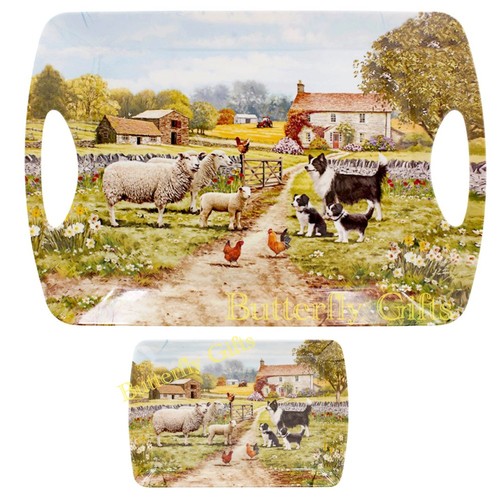 Collie sheep design melamine - collie,