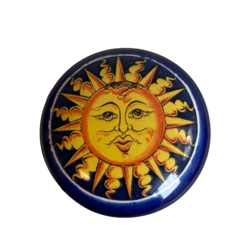 Vietri italian pottery lidded - italian,