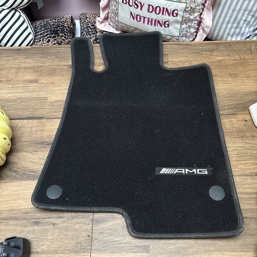 Mercedes amg car floor mat - amg,