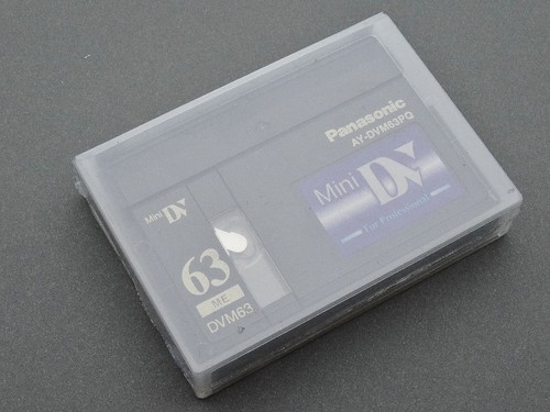 New panasonic dvm mini dv - dvm-63,