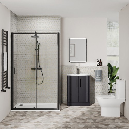 Full bathroom suite 600mm - bathroom,