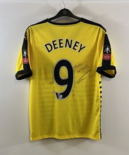 Watford Matchworn Deeney 9