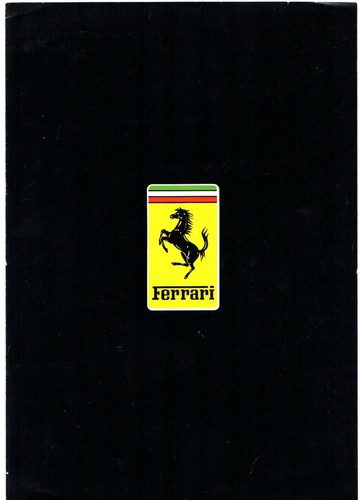 Ferrari range 1979 - 1979-1980, uk