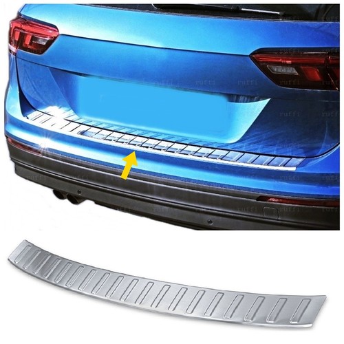 Chrome rear bumper protector - chrome,