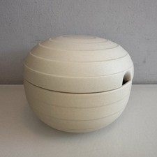 Hornsea Pottery Concept Lidded Sugar Bowl, Jam Pot in Cream Made In England