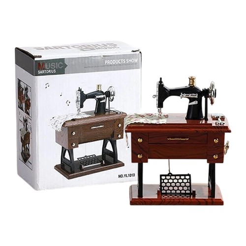 Vintage mini sewing machine - sewing,