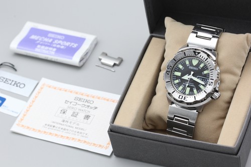 Near mint box - seiko, black