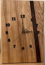 Handmade Solid Oak Clock