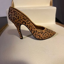 Just the Right Shoe Leopard Stiletto 