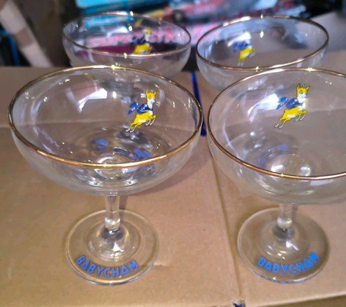 Vintage babysham glasses - babysham, ex