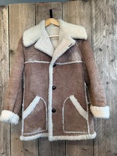 Vintage Rare Nurseys Sheepskin Coat Jacket unisex Men’s Womens Medium/Large