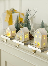 Pcs led christmas village - 3,