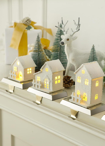 Pcs led christmas village - christmas,
