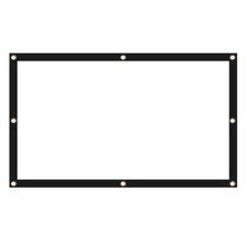 Projection Screen Polyester Office Indoor Projector Rear Outdoor S