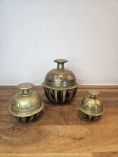 3 x Vintage Elephant Claw