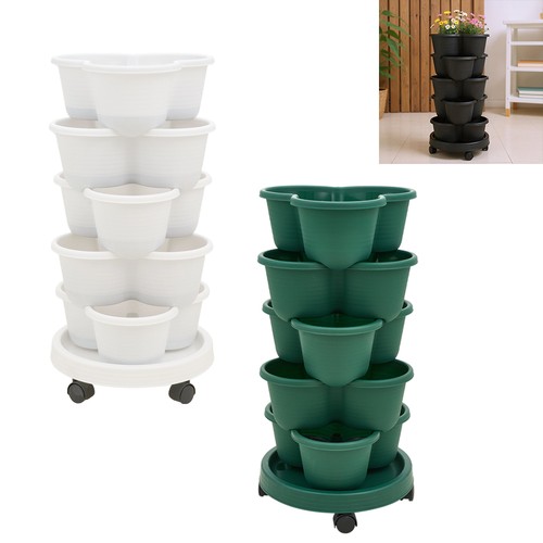 Tier strawberry planter trio - 5,