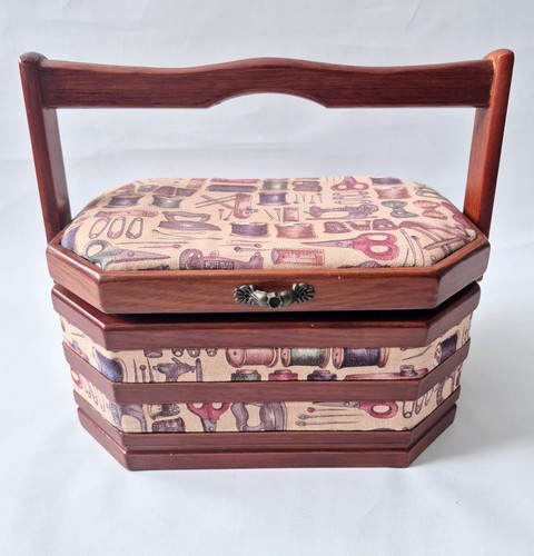Vintage wooden sewing - vintage,