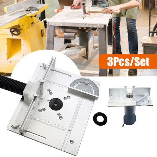 Aluminium router table insert - router,