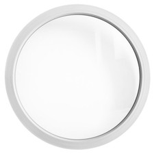Round Fixed Window White uPVC Double Glazing 45 50 55 60 65 70 75 80 85 90 cm