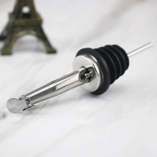 Stainless steel bottle pourer - stainless,