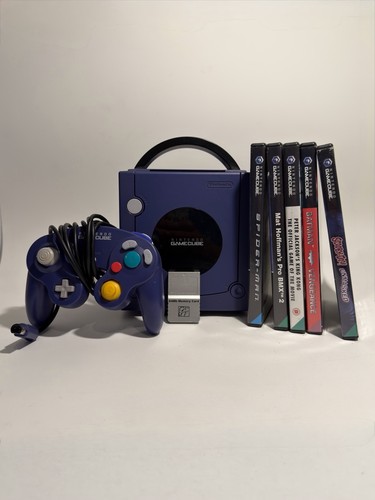 Nintendo gamecube purple - gamecube,