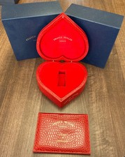 FRANK MULLER LDS RED HEART WATCH BOX, CERT HOLDER GI129