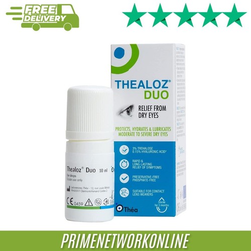 Thealoz duo eye drops - eye, –