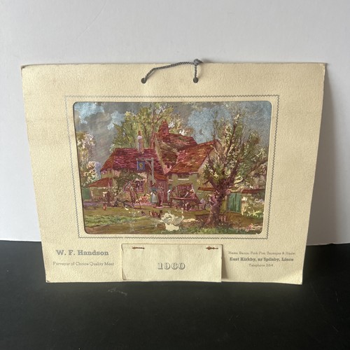 Vintage calendar 1960 - calendar,