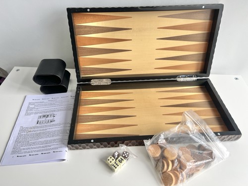 Philos wooden backgammon - backgammon, set