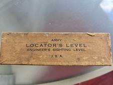 Vtg Army Locators Level
