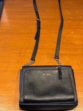DKNY Black Saffiano Leather