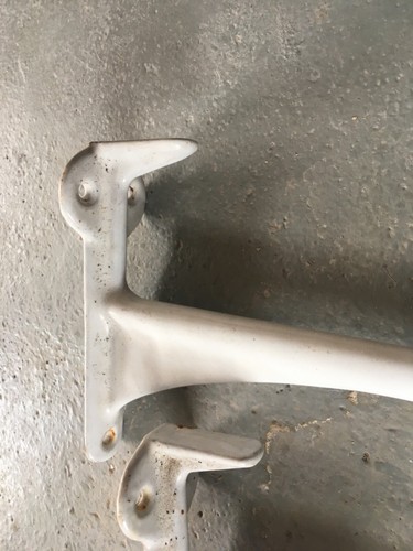 Vtg cast iron - cast, brackets