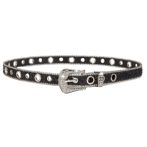 Waist belt glitter - belt, crystal