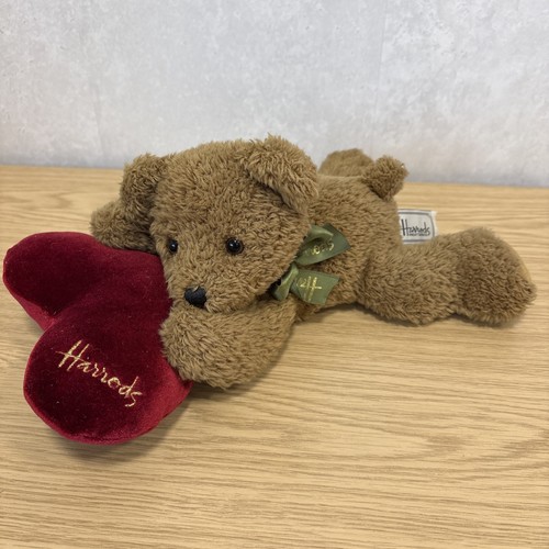 Rare harrods brown teddy bear - brown,