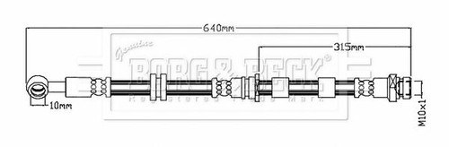 Borg beck brake - brake, hydraulic