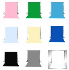 Pure Color Vinyl & Polyester Studio Backdrop Solid Colors Background Photography